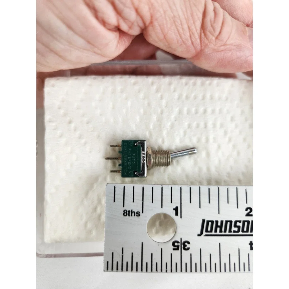Vintage Tie Tack Toggle Switch Mechanical Funny Engineer Engineering Joke‎